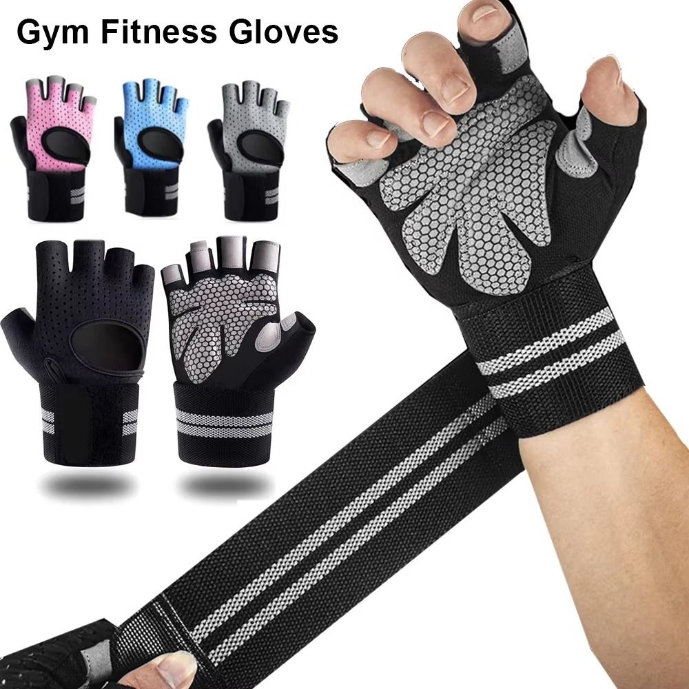 زوج واحد مع قفازات معصم داعمة  - مراجعة Wrist Wrap Support وسعره