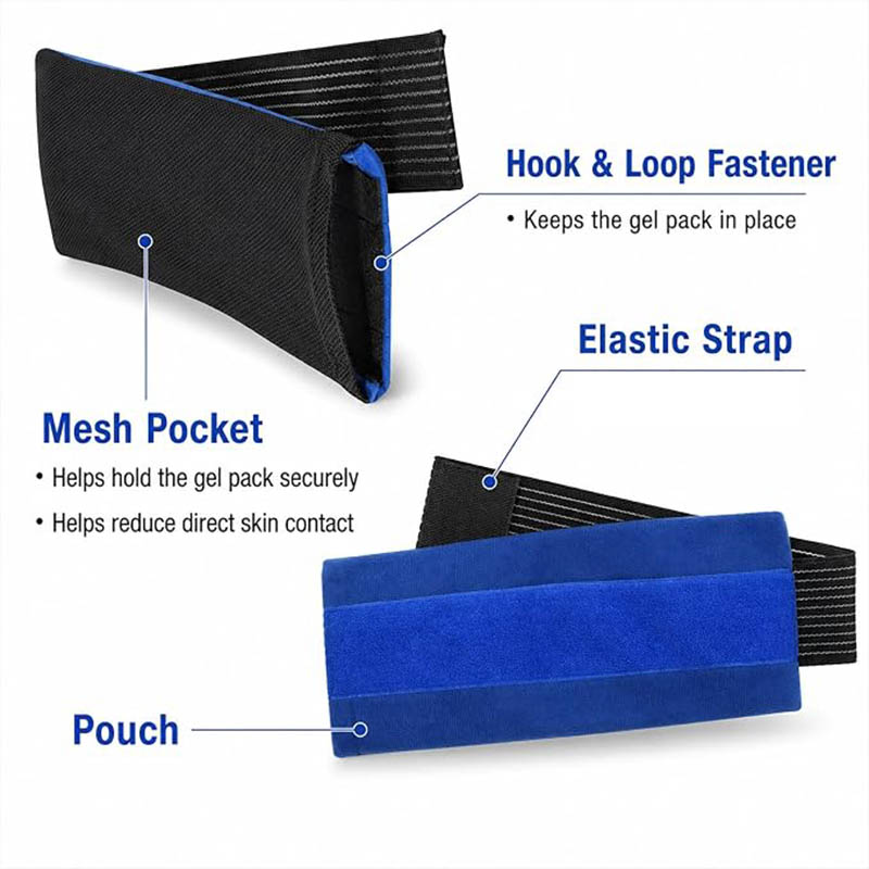 كمادات جل ثلجية قابلة لإعادة ا - مراجعة Wrist Wrap Support وسعره