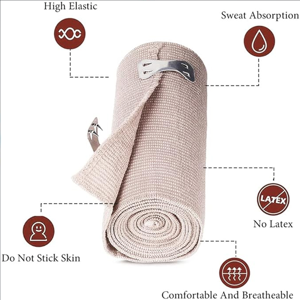 4 لفات من ضمادات الضغط المرنة  - مراجعة Wrist Wrap Support وسعره