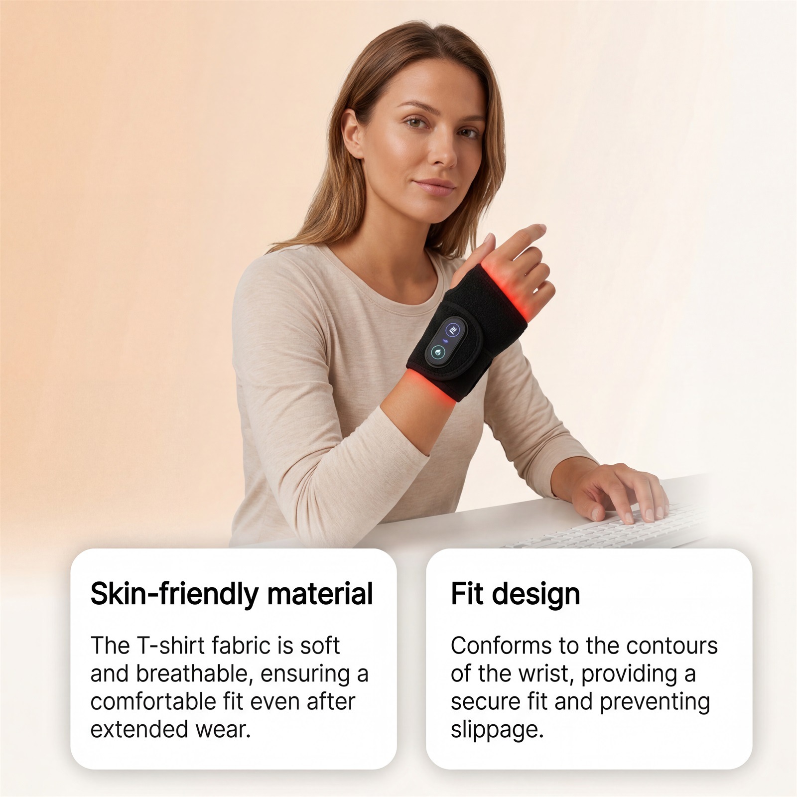 دعامات دعم المعصم مع خرزات تدل - مراجعة Wrist Wrap Support وسعره