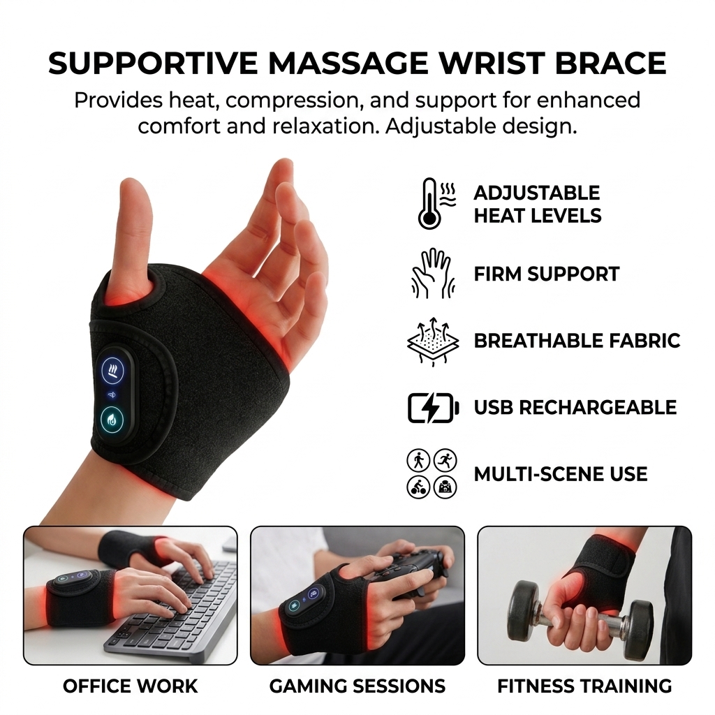 دعامات دعم المعصم مع خرزات تدل - مراجعة Wrist Wrap Support وسعره